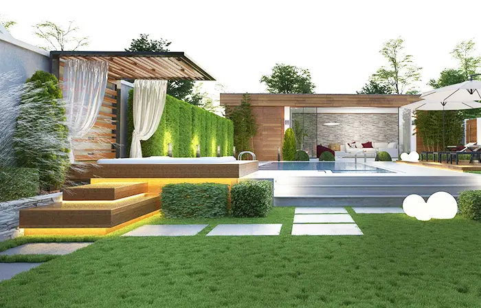 الفرق بين تصميم اللاندسكيب وتنفيذه